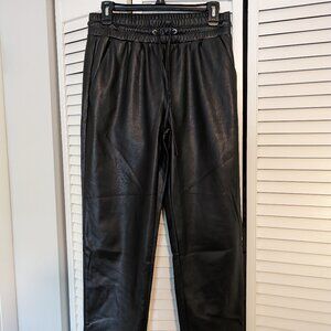 NWT LOFT Faux Leather Pull-On Pants